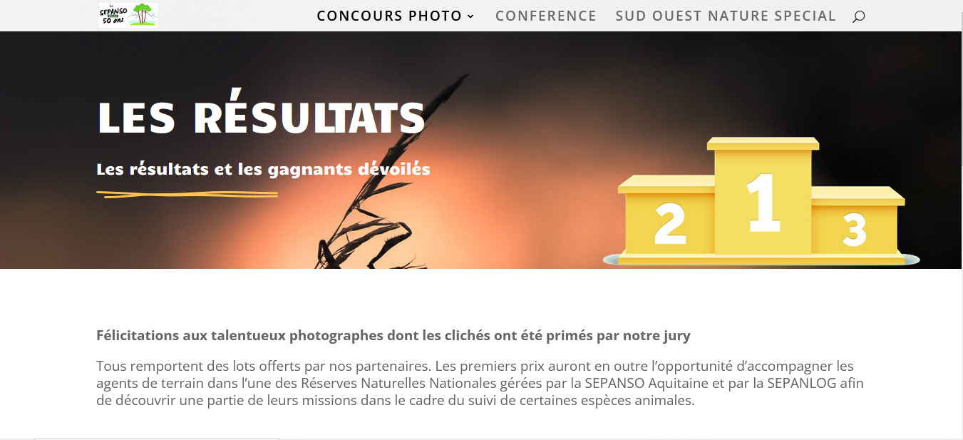 Capture d'écran de l'ancien site